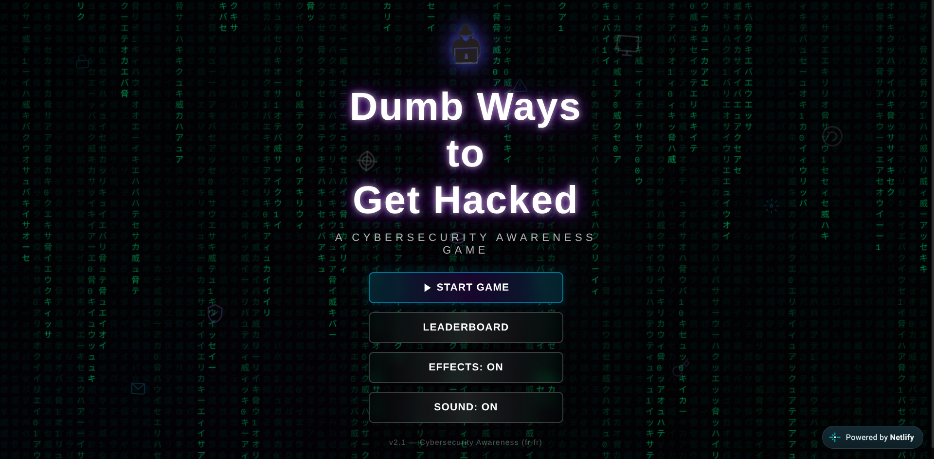 Dump Ways to Hack